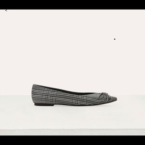 Maje Flat pumps in Prince of Wales plaid